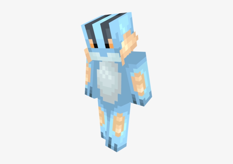 Wpneyki - Swampert Minecraft Skin, transparent png