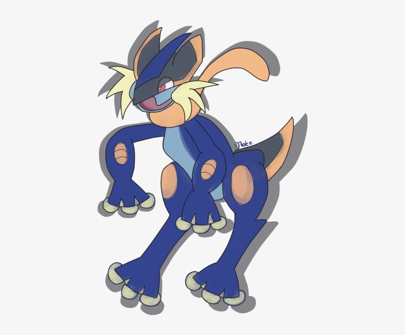 A Greninja And Swampert Fusion Ah Yes, My Two Favourite - Art, transparent png
