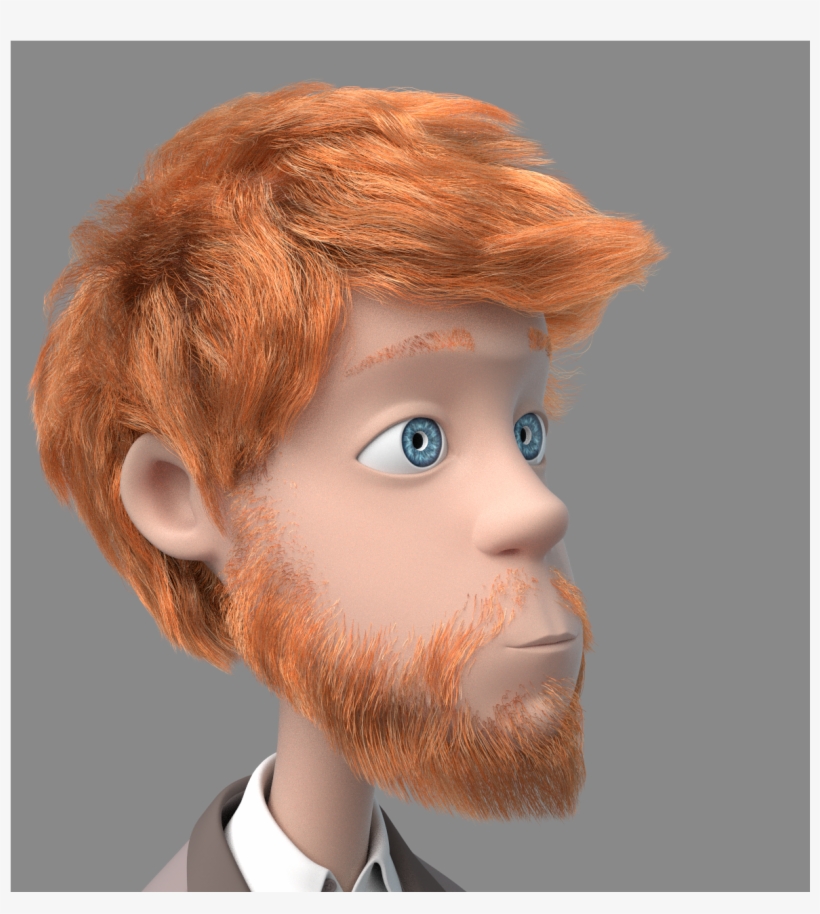 Facial Grooming, Step By Step - Blender Facial Hair, transparent png