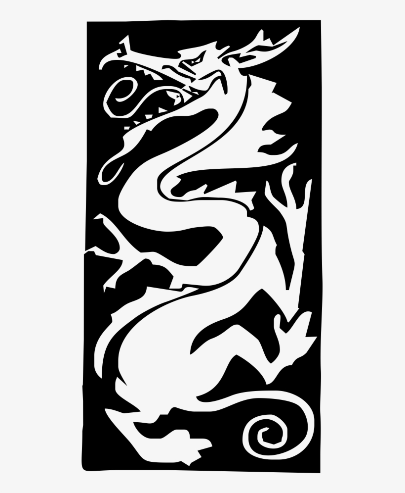 Computer Icons Chinese Dragon Black And White Visual - Chinese Dragon, transparent png