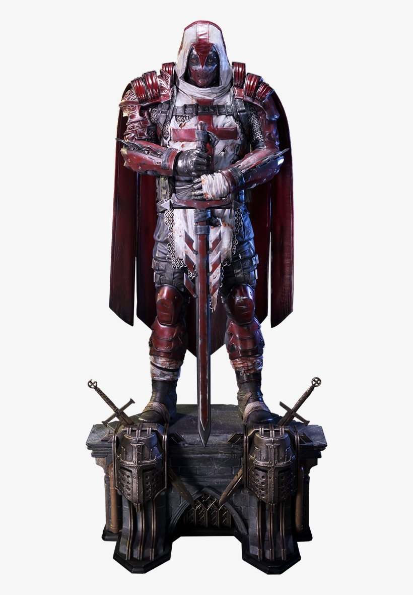 Azrael Polystone Statue - Azrael Arkham Knight Statue, transparent png