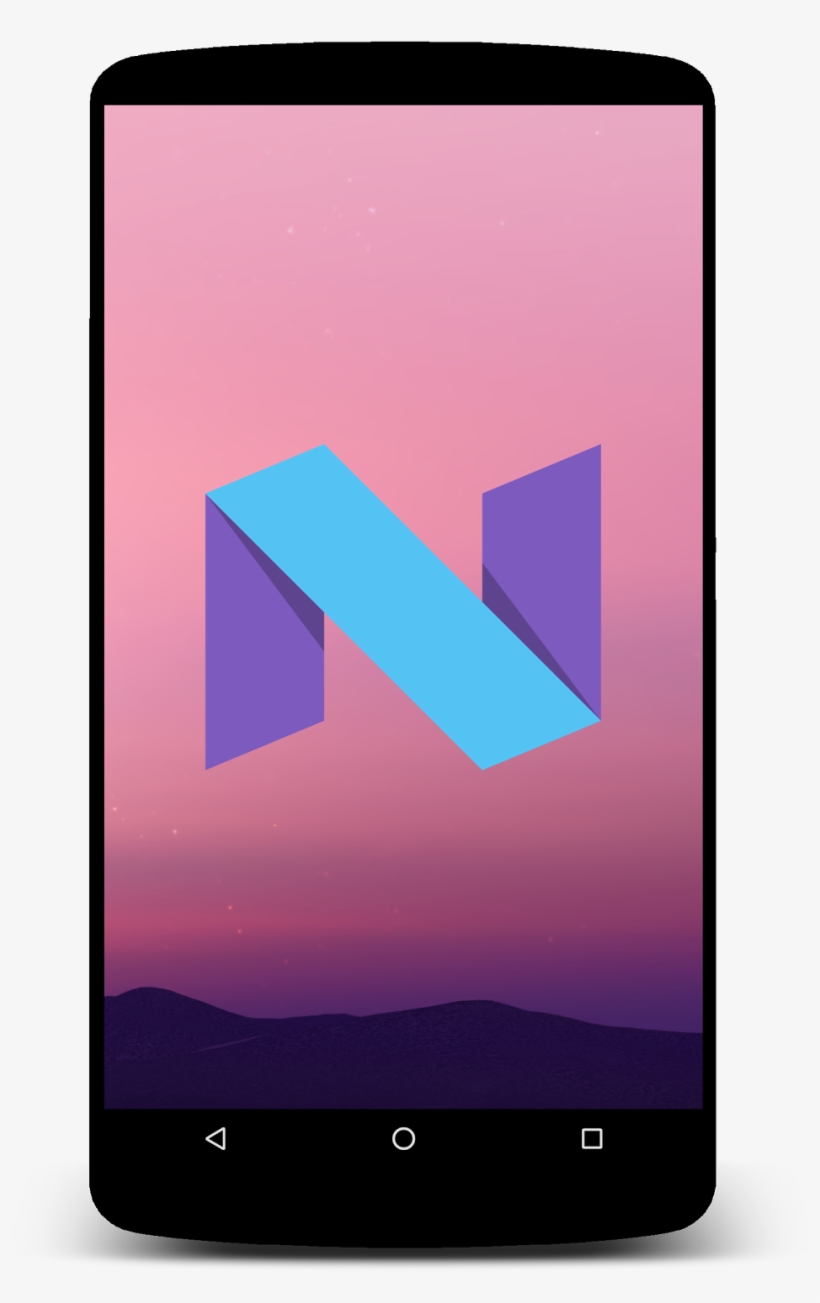 Google Released The Developer Preview Of Android N - Tablet Computer, transparent png
