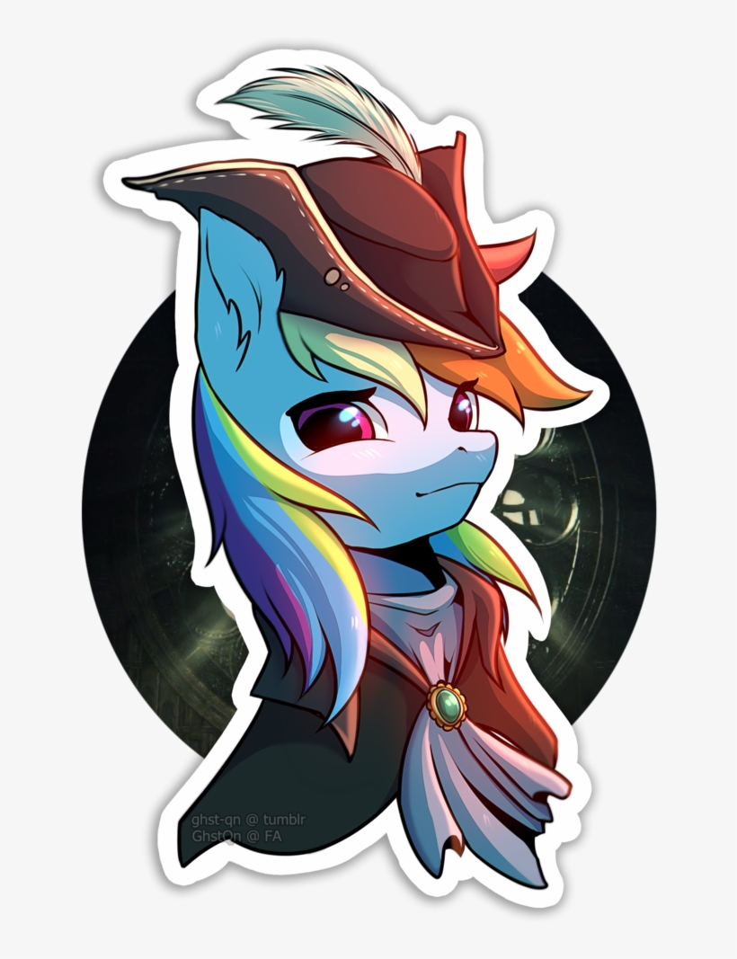 Ghst-qn, Bloodborne, Bust, Clothes, Crossover, Female, - Cartoon, transparent png