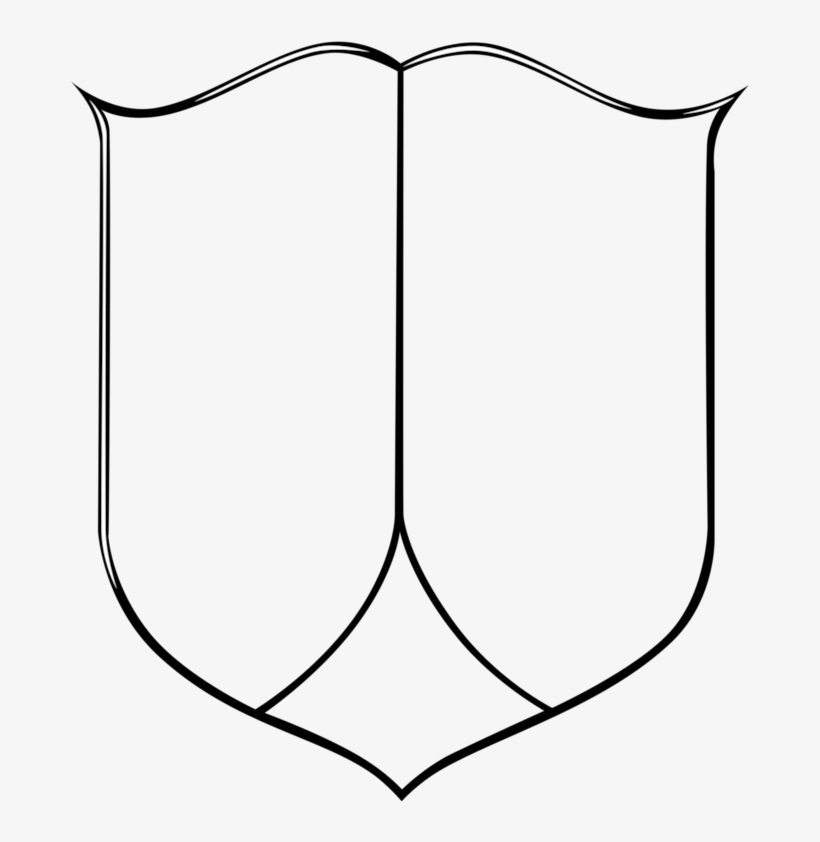 Worksheet Coat Of Arms Fun Study Site - Crest Shield Outline Png, transparent png