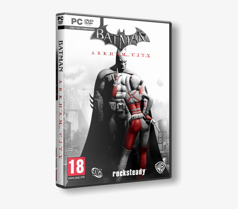 Batman Arkham City Wall Print Poster Decor 32x24, transparent png