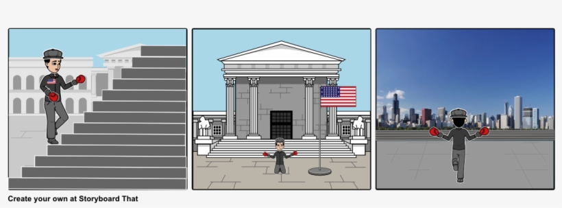 Rocky Balboa - Roman Temple, transparent png