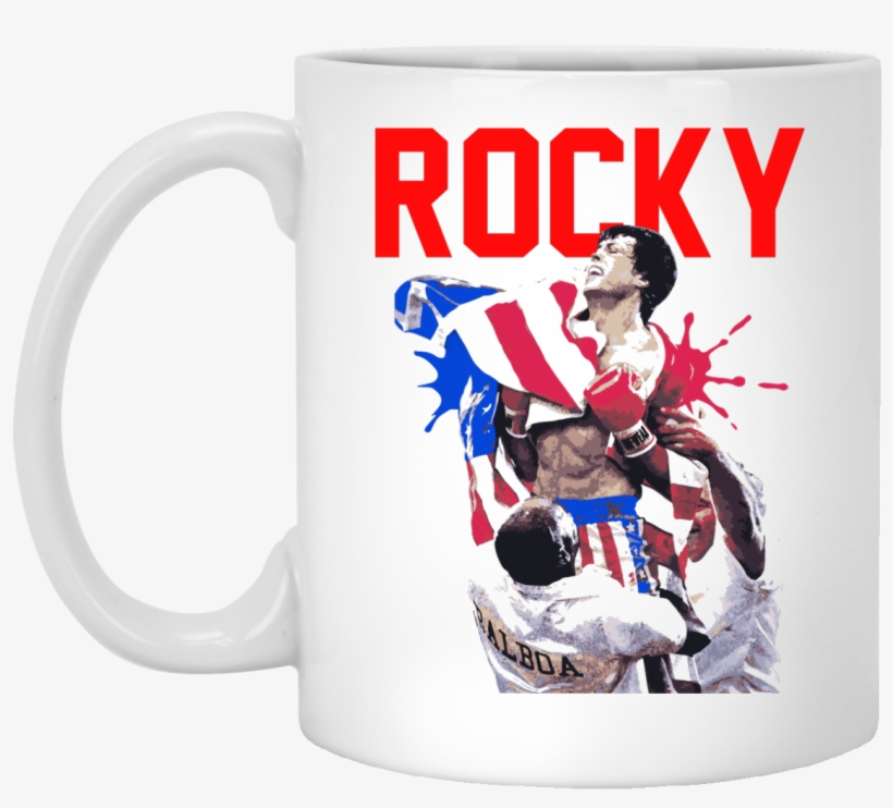 Rocky Balboa Champion Mugs - Rocky 4, transparent png