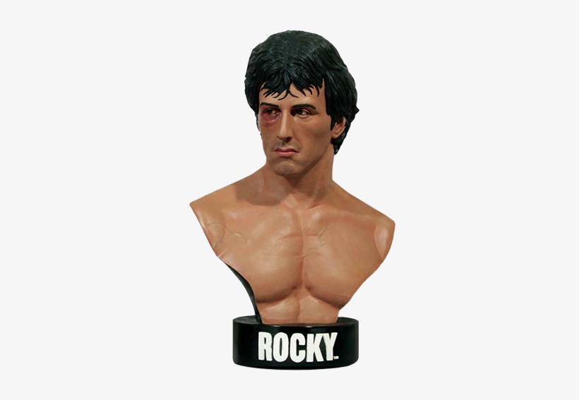 Rocky Balboa - Hollywood Collectibles Rocky Life Size Bust, transparent png