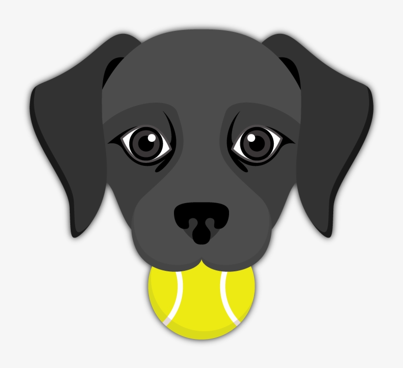 Download Transparent Black Labrador Emoji Black Dog Emoji Png PNGkit