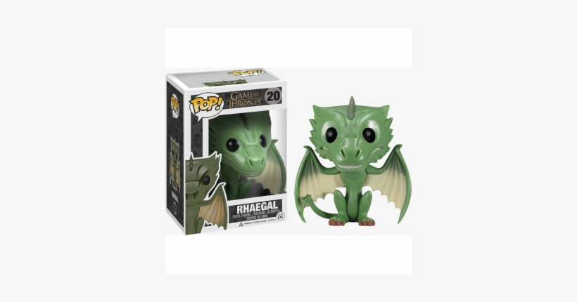 Game Of Thrones Rhaegal Vinyl Figure 10cm - Got Dragon Funko Pop, transparent png
