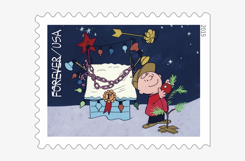 'a Charlie Brown Christmas' Stamps Are Now Available - Charlie Brown Christmas, transparent png