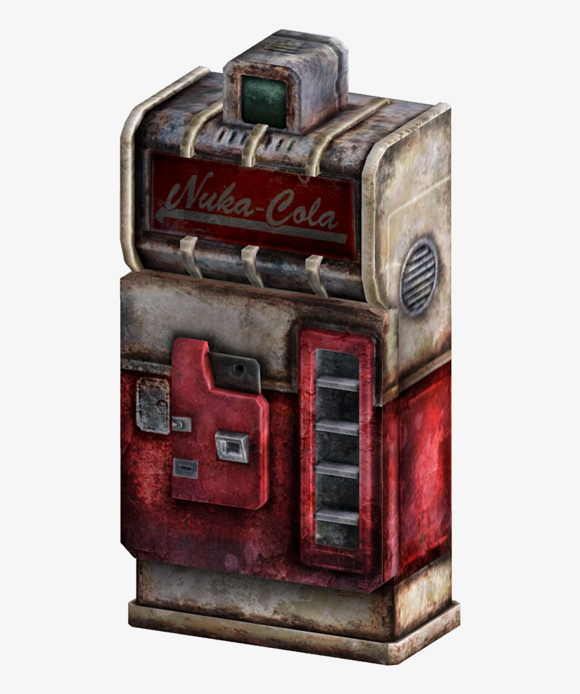 Nuka-cola Vending Machine - Nuka Cola Machine Fallout 1, transparent png