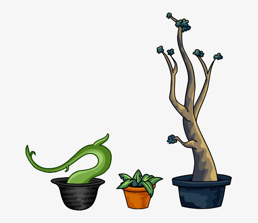 Plants - Club Penguin Tree Furniture, transparent png