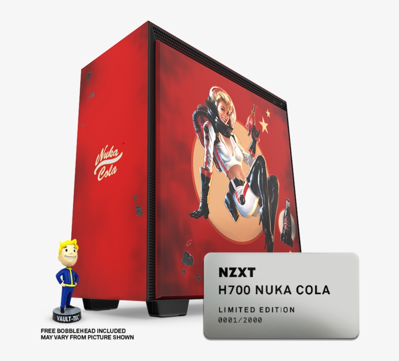 Large 0d92e3c55540c358 - Nzxt H700 Nuka Cola, transparent png