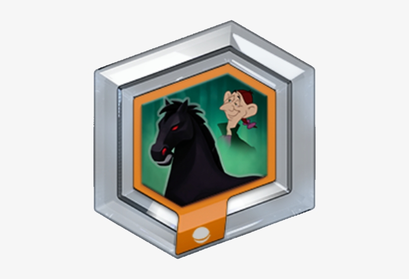 Disney Infinity Series 2 Power Disc Headless Horseman's, transparent png