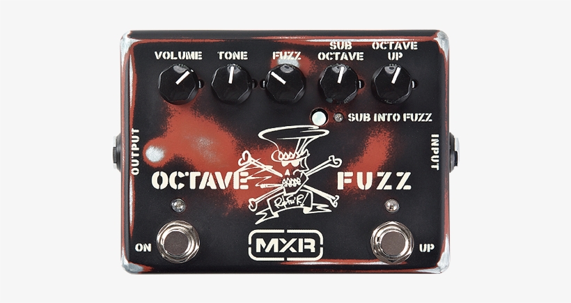 Dunlop Sf01 Slash Octave Fuzz - Mxr Csp203 Custom Shop La Machine Fuzz Fx Pedal, transparent png