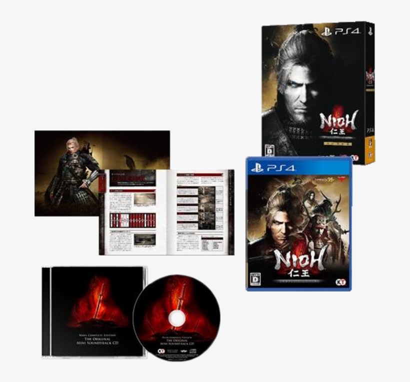 Nioh: Complete Edition [first-press Limited Edition], transparent png