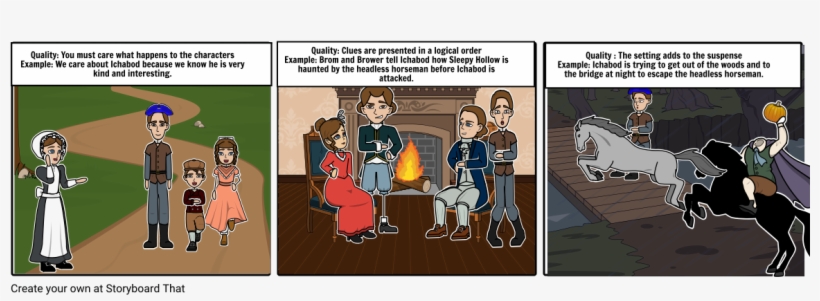 The Legend Of Sleepy Hollow - Cartoon, transparent png