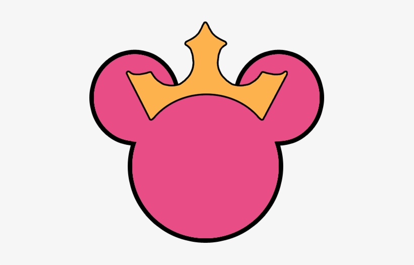 Minnie Pink Crown, transparent png