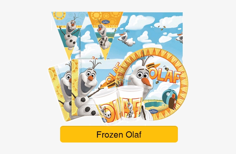 Frozen Party Supplies - Partyrama 20 Disney's Frozen Summer Olaf Snowman Party, transparent png