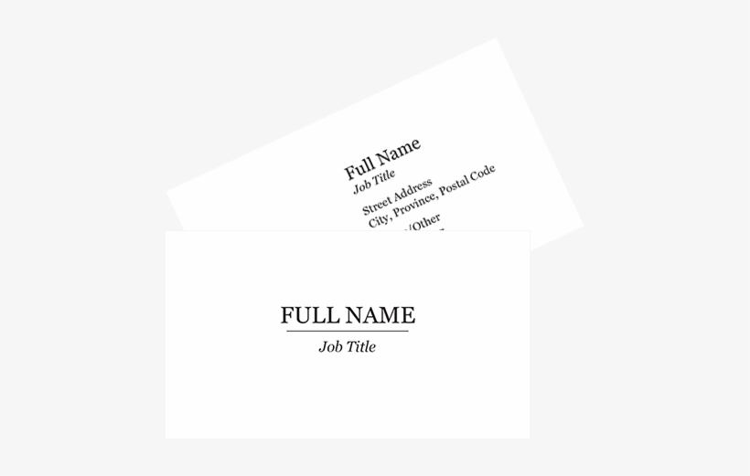 Business Cards Clipart Transparent - Business Card, transparent png