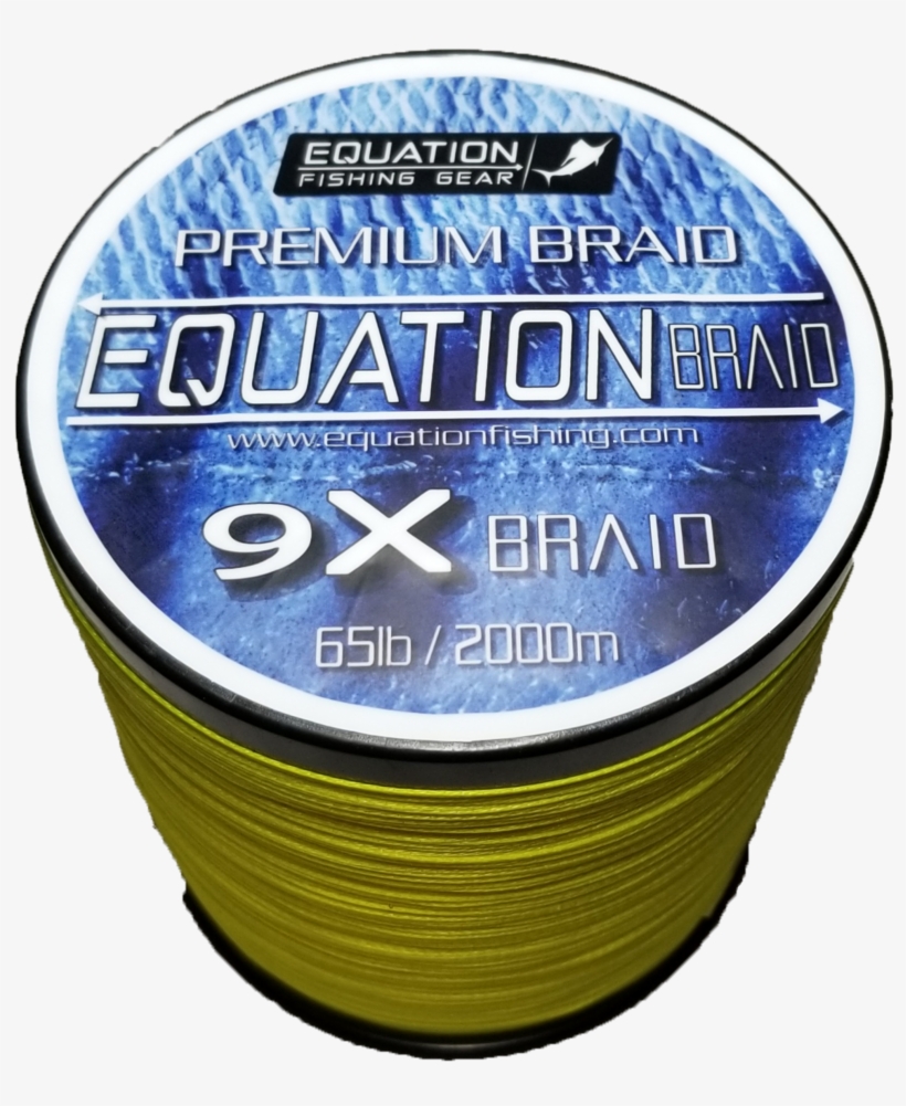Equation Braid - 9x - Premium Braid - Big Game Test - Braid, transparent png