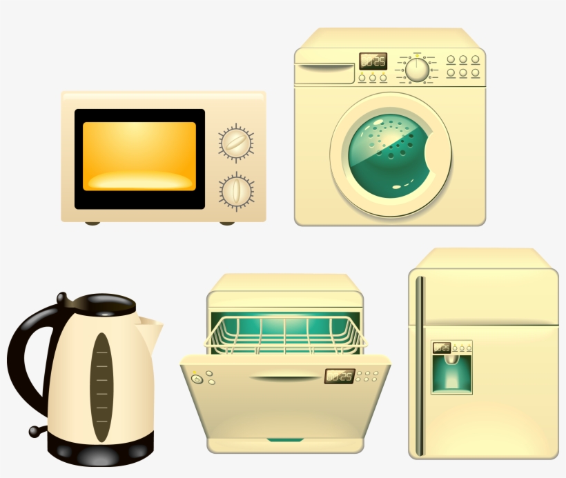 Banner Freeuse Download Washing Machine Household Appliances - Boîte De Rangement En Métal Pour Lessive (l15xp15xh21cm), transparent png