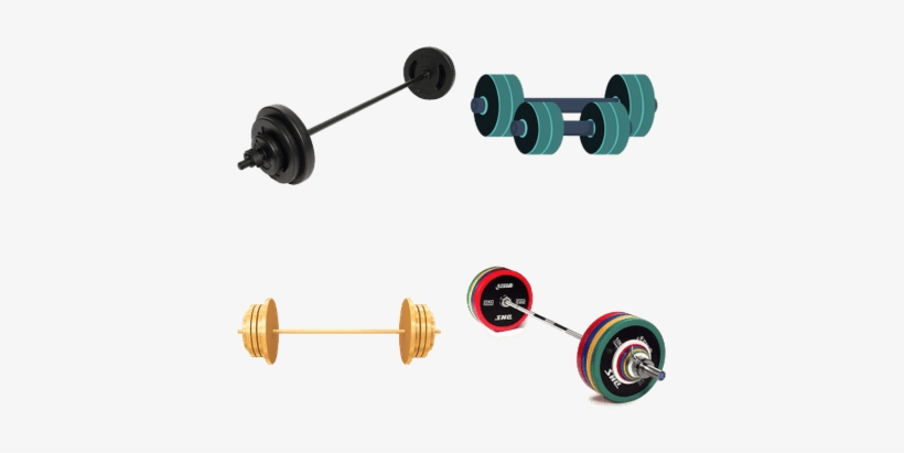 Barbells - 【au限定】kirolak オリンピックバーベルカラー 重量挙げ バーベルロック バーベル首輪 ジム, transparent png