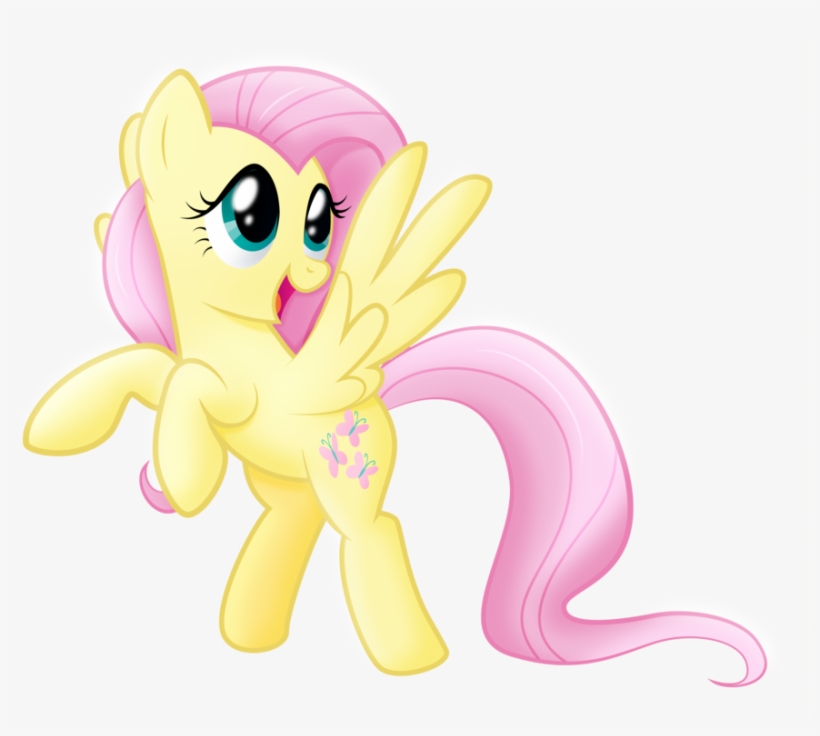Fluttershy- - My Little Pony Fluttershy Fly, transparent png