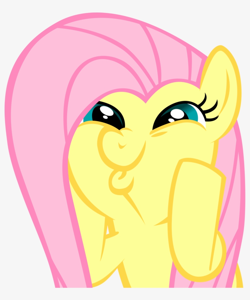 Fluttershy Club Images Fluttershy "so Awesome" Hd Wallpaper - Fluttershy Face Png, transparent png