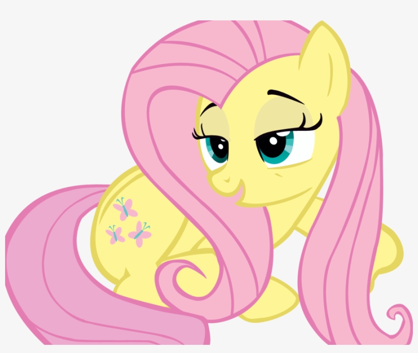 25 May 2012 - Mlp Fluttershy Flirting, transparent png