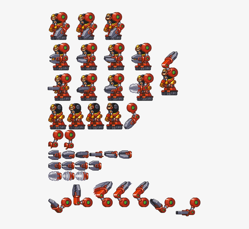 Guts Man G - Guts Man G Sprites, transparent png