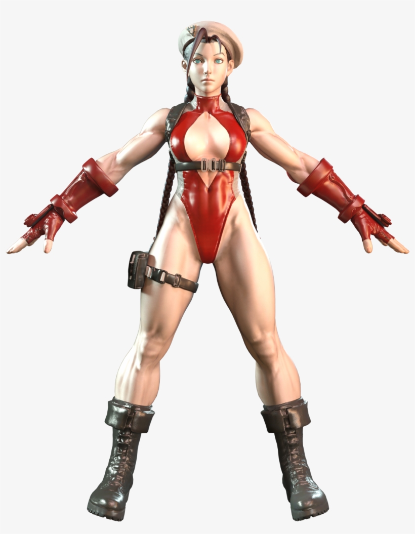 3 - Street Fighter 5 Cammy Gmod, transparent png
