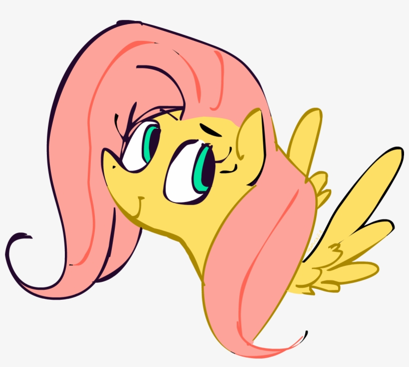 Fluttershy - Dübeln, transparent png