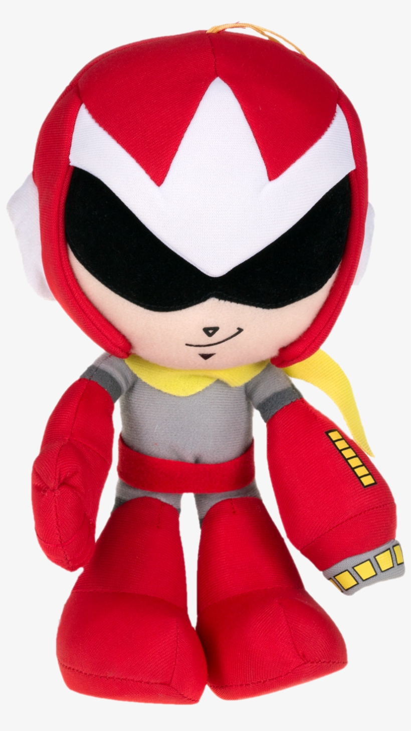 Mega Man Plush Proto Man Plush Collectibles Capcom - Great Eastern Mega Man 10: 7" Mega Man Plush, transparent png