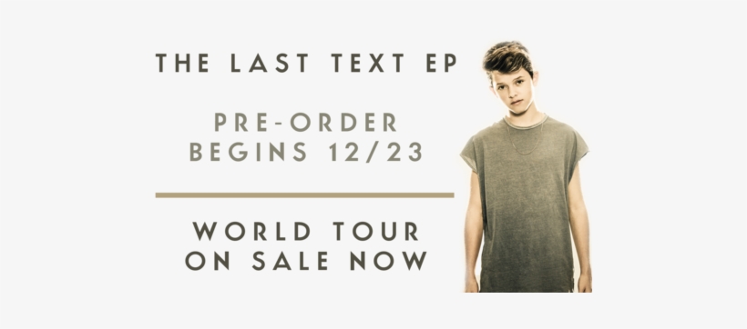 Jacob Sartorius - Last Text, transparent png