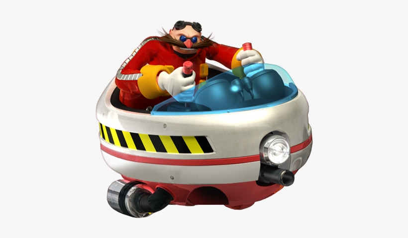 Dr Eggman - Dr Eggman In Vehicle, transparent png