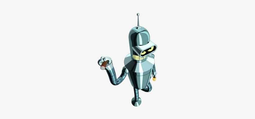 Bender Futurama Rig - Bender Futurama, transparent png