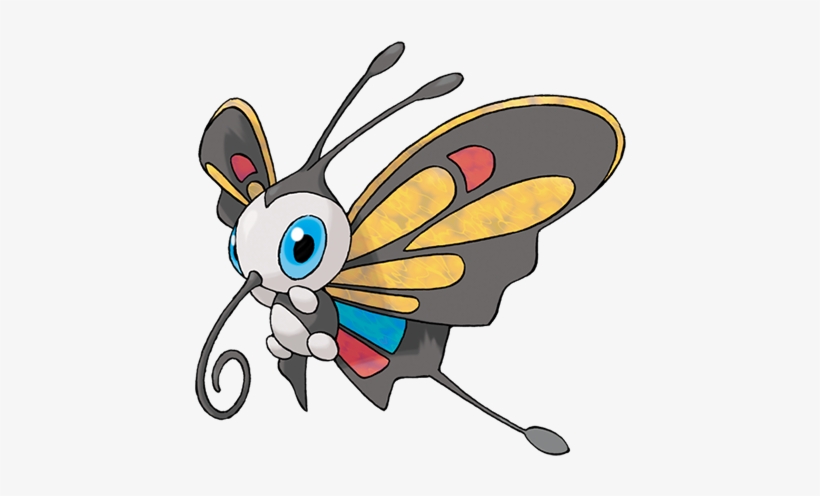 Caterpie Is Gen-swapped - Beautifly Pokemon, transparent png