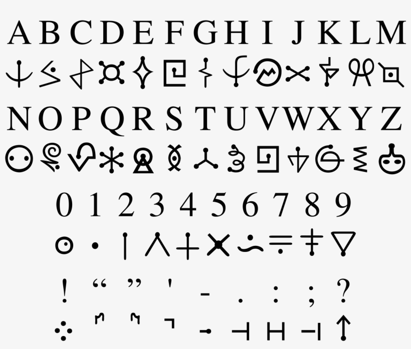 Open - Futurama Alphabet, transparent png