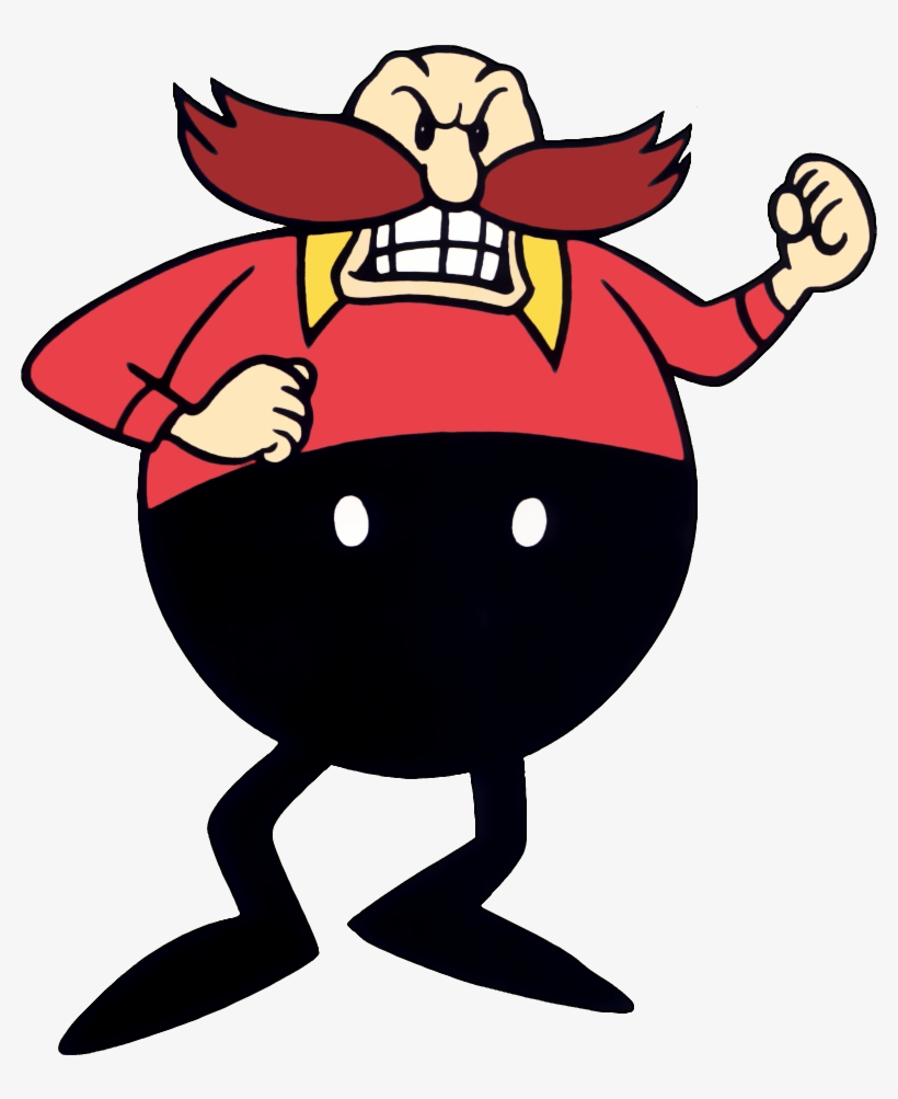Toon Eggman1 - Sonic The Hedgehog Robotnik, transparent png