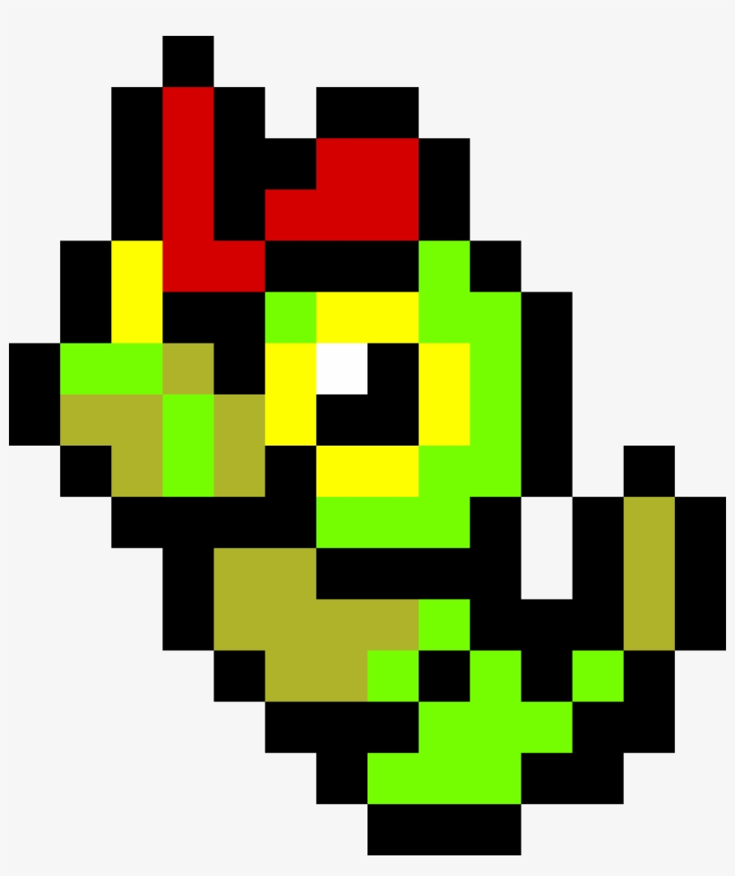 Caterpie - Caterpie Pixel Art Minecraft, transparent png