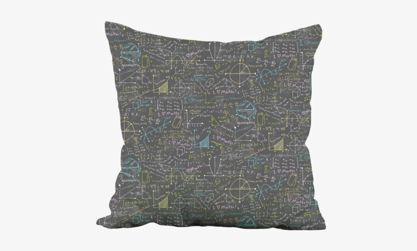 Math Lessons Pillow - Cafepress Math Lessons Everyday Pillow, transparent png