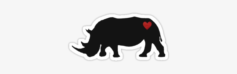 Love Rhino Sticker By Lauren Banks - T-shirt, transparent png