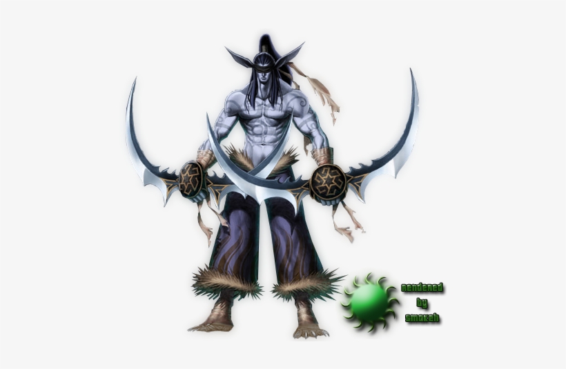 Illidan Warcraft 3, transparent png