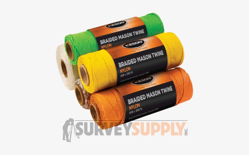 Keson Braided Mason Twine - Keson 1,000 Feet Pink Braided Nylon Mason Twine, transparent png