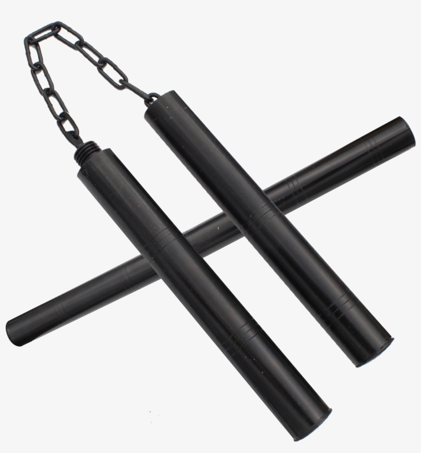 Martial Arts Nunchucks W/ Baton Combo, , Panther Trading - Nunchaku, transparent png