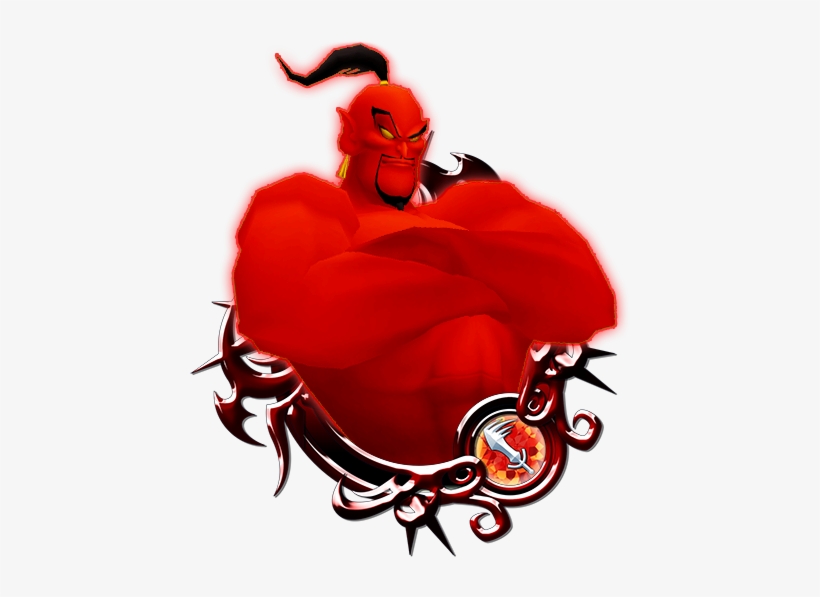Jafar-genie - Kingdom Hearts Key Art 11, transparent png
