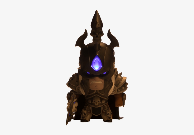 Cute But Deadly Colossal Arthas Figure, transparent png