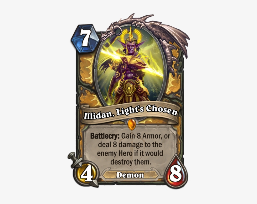 What If Illidan Had Accepted The Gift Of Light Paladin - Auctioneer Beardo Hearthstone, transparent png